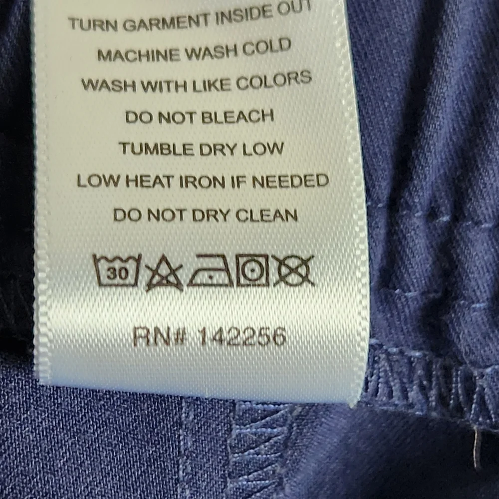 Figs Tansen Jogger Technical Navy Blue Scrub Pants Hospital Nurse Mens Size L